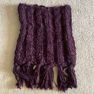 American Eagle Purple Knit Scarf, Never Worn, Excellent Condition!